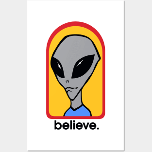 Do you believe in Aliens? Posters and Art